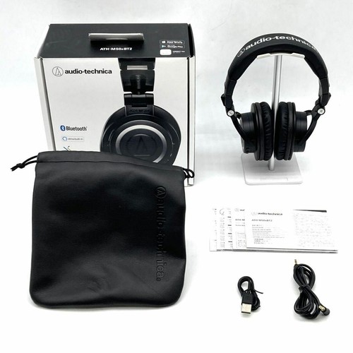 Audio-Technica ATH-M50xBT2 Over-Ear Headphones (Black)