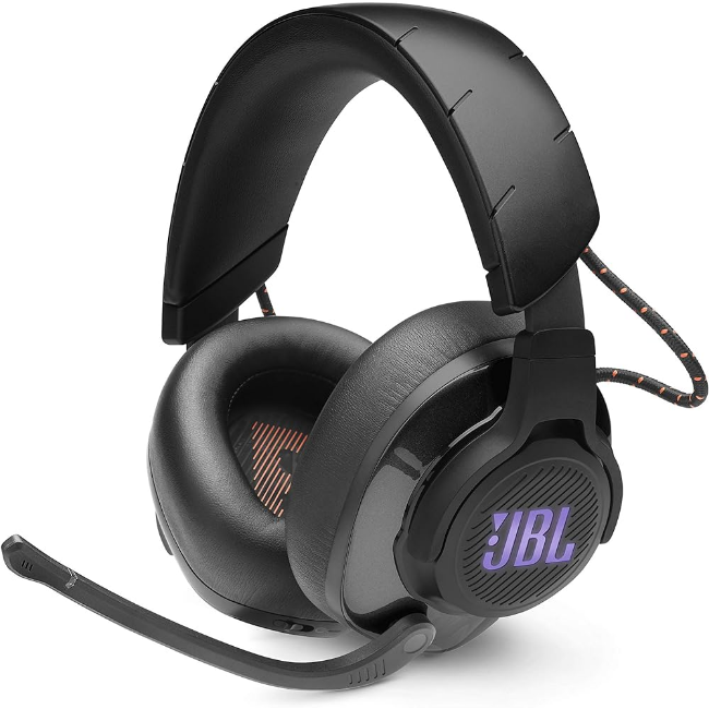 JBL Quantum 100 Over-Ear Headphones (Black)
